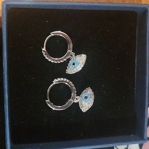 Eye Earrings Blue Eye